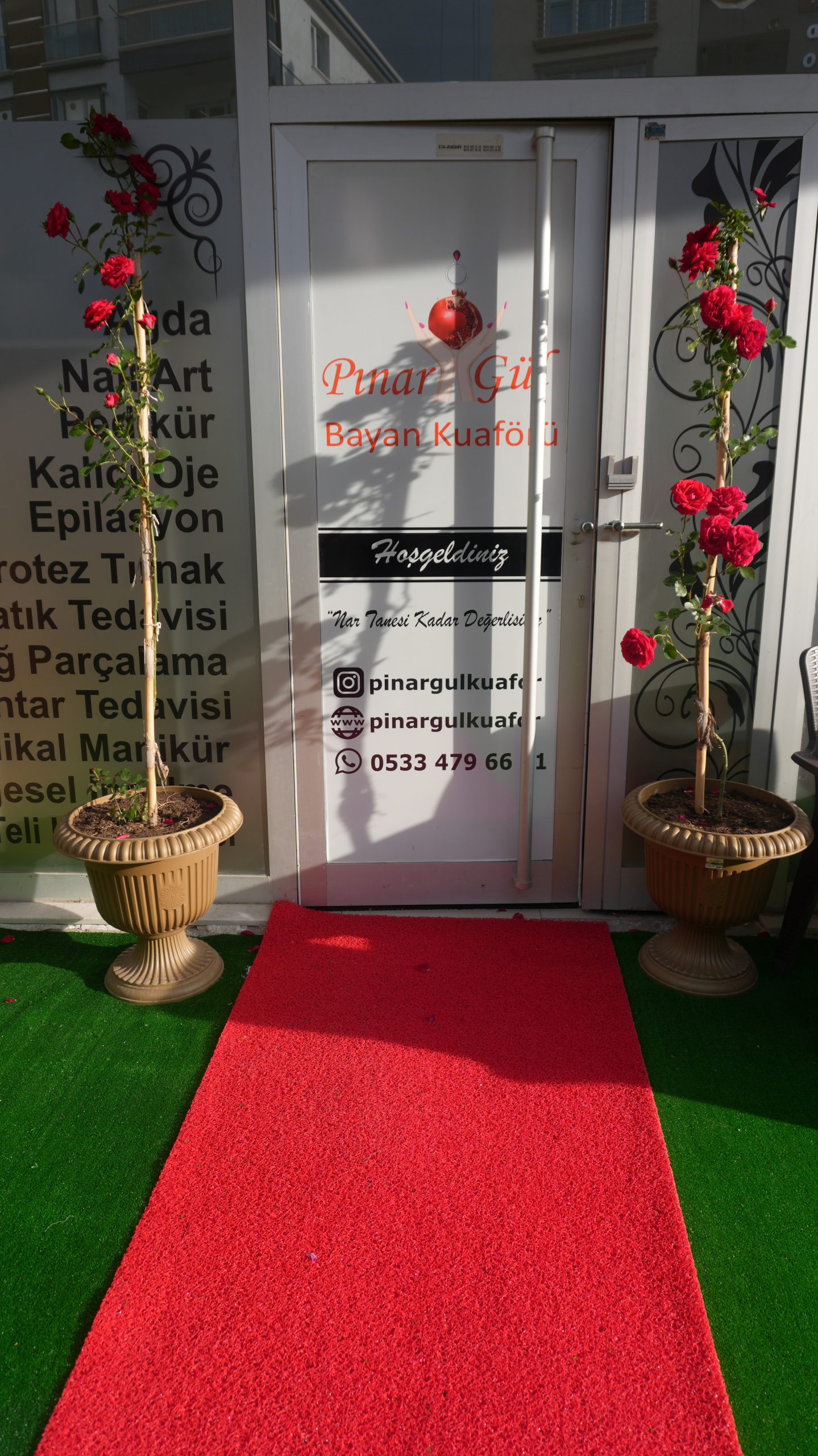 yenikent kuaför güzellik salonu Pınar Gül